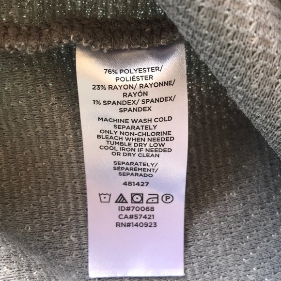 Loft Outlet‎ Gray Cowl Neck Long Sleeve Dress - Picture 5 of 7